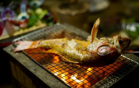 のどぐろの塩焼き1