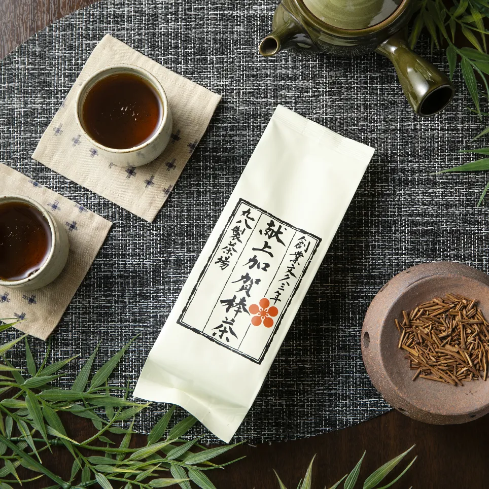 ウェルカム「献上加賀棒茶」