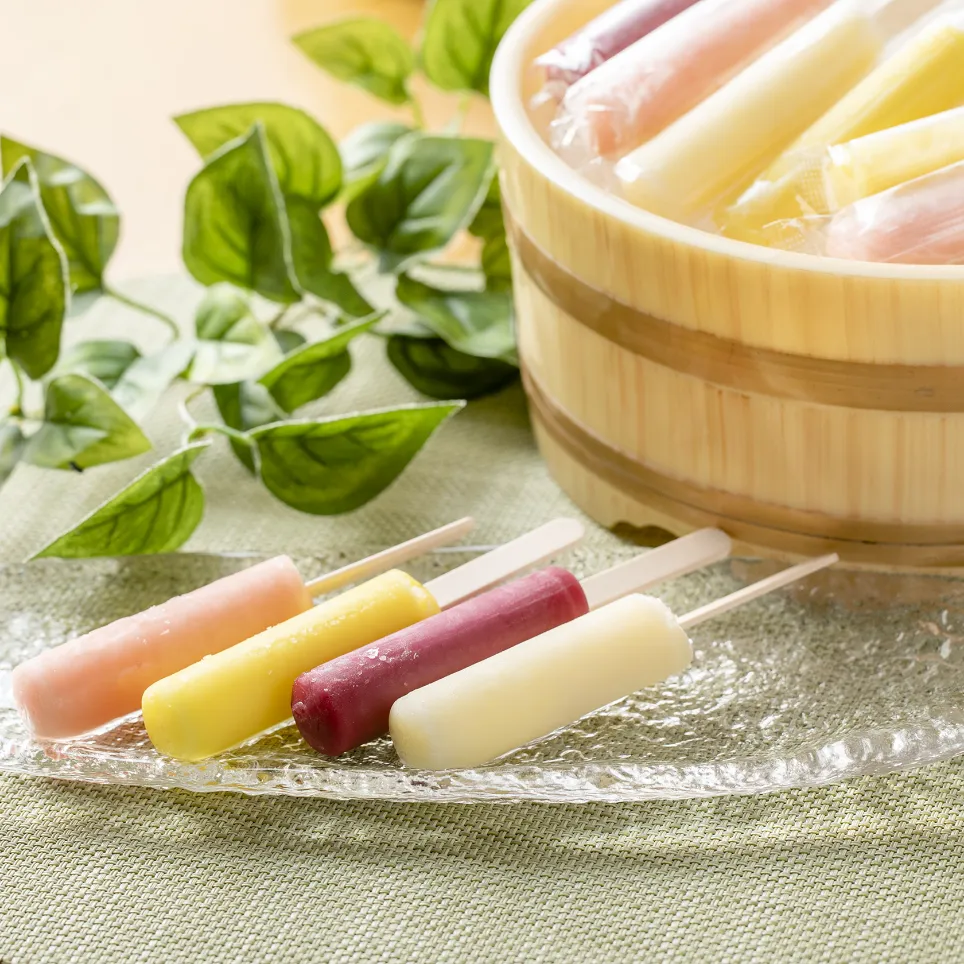 湯上りに「アイスキャンディー」